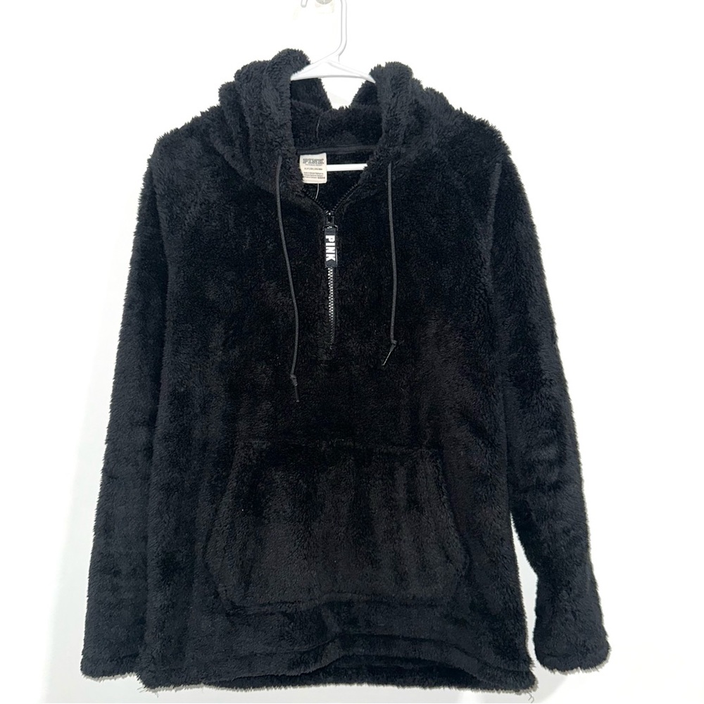 PINK Women’s Plush Sweater with hoddie